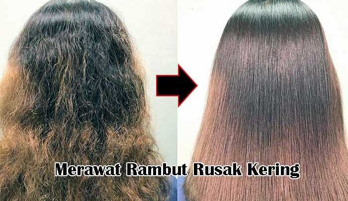 Merawat Rambut Rusak Kering