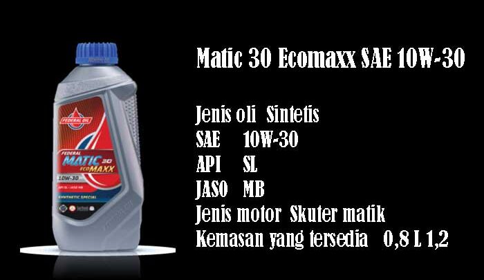 Matic 30 Ecomaxx SAE 10W-30