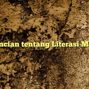 Perincian tentang Literasi Media