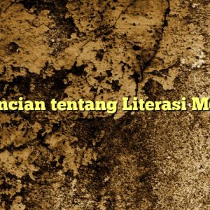 Perincian tentang Literasi Media